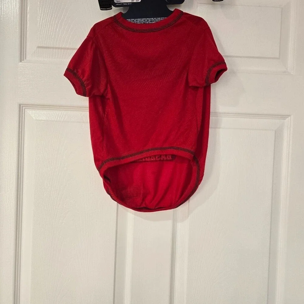 Washington Nationals Baseball NBA Pet Shirt Red Size Large NWT‎